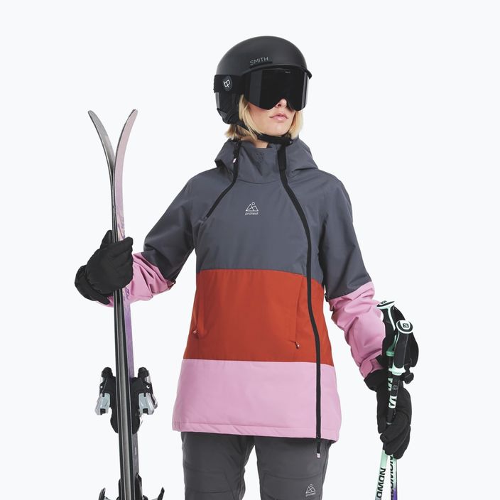 Women's Protest Prtlimia ski jacket shadow grey 5