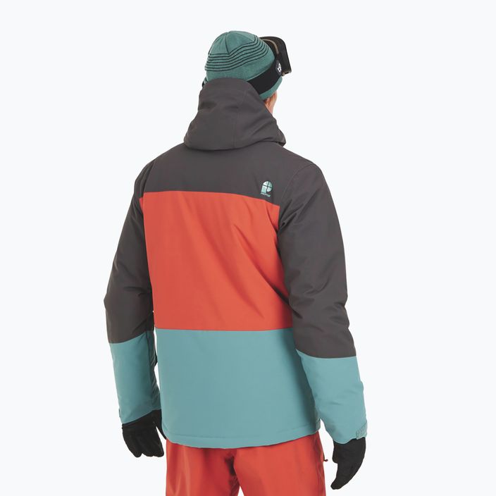 Men's Protest Prtpomano ski jacket atlantic green 4