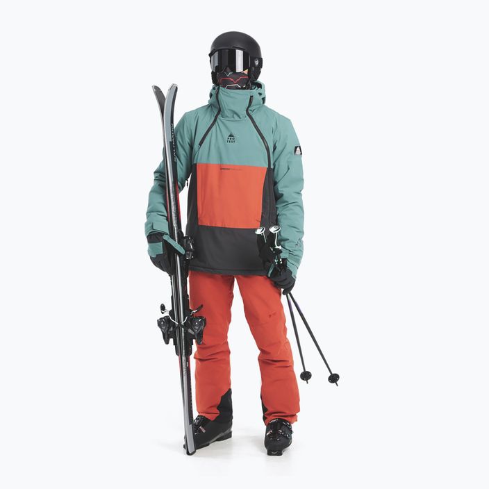 Men's Protest ski jacket Prtkakune atlantic green 2