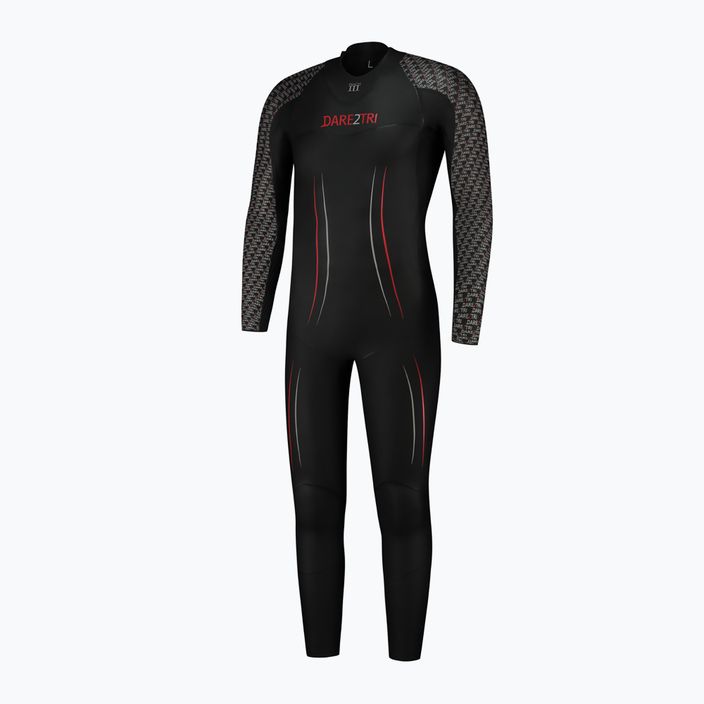 Men's Dare2Tri Mach3 0.7 triathlon wetsuit black 21003M 6