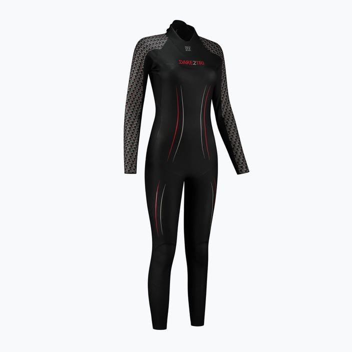 Women's triathlon wetsuit Dare2Tri Mach3 0.7 black 21004FXS 6