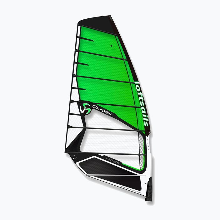 Loftsails 2022 Oxygen Freerace windsurfing sail green LS060010530