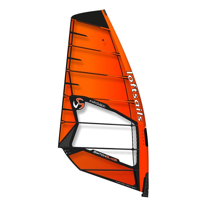 Loftsails 2022 Switchblade Freerace orange windsurfing sail LS060012800 2