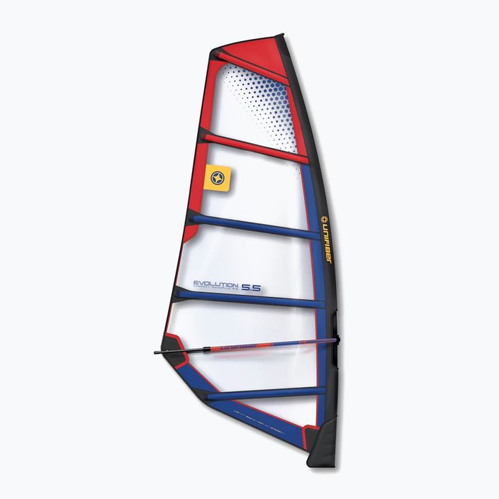 Unifiber Evolution II Complete Rig windsurfing sail blue UF080035500 2