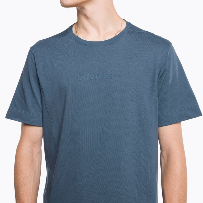 Men's Calvin Klein crayon blue T-shirt 4