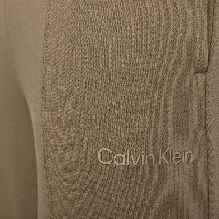 Men's Calvin Klein 8.5" Knit 8HU training shorts gray olive 7
