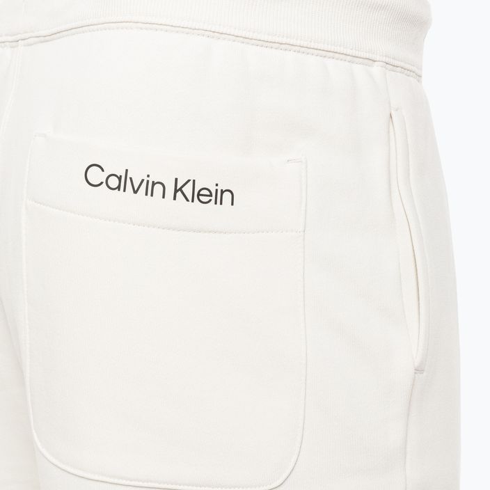 Men's Calvin Klein 7" Knit 67U chalk training shorts 7