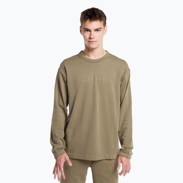 Men's Calvin Klein Pullover 8HU gray olive sweatshirt