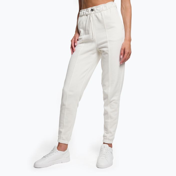 Women's training trousers Calvin Klein Knit YBI white suede