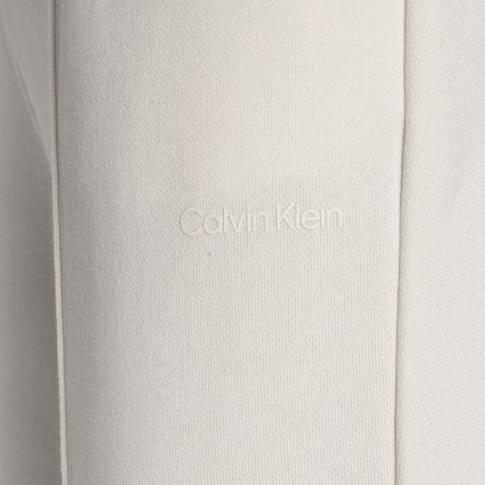 Women's training trousers Calvin Klein Knit YBI white suede 7