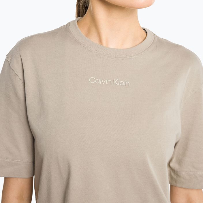 Women's Calvin Klein winter linen T-shirt 4