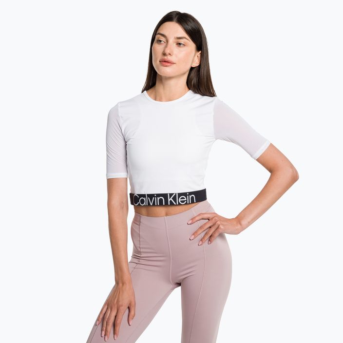 Women's Calvin Klein Knit bright white T-shirt