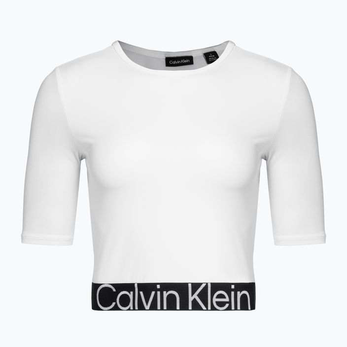 Women's Calvin Klein Knit bright white T-shirt 5