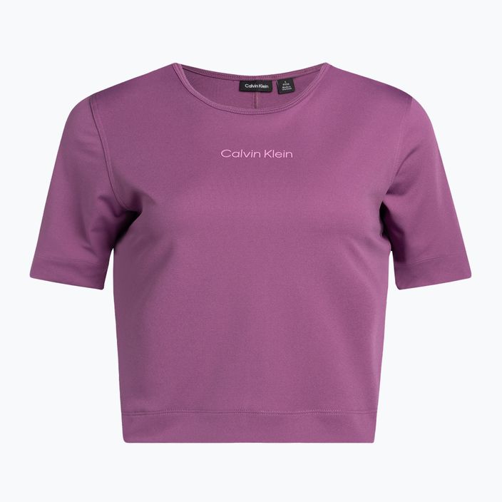 Women's Calvin Klein Knit amethyst T-shirt 5