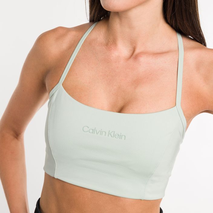 Calvin Klein Low Support 8HV seaspray green fitness bra 4