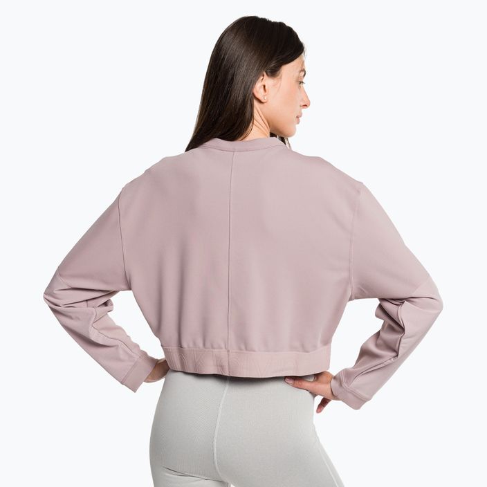 Women's Calvin Klein Pullover sweatshirt gray rose 3