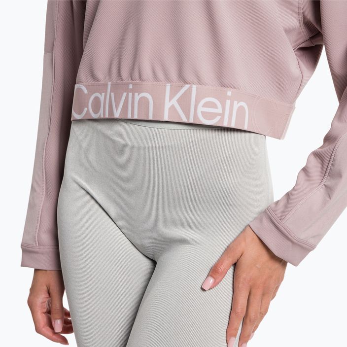Women's Calvin Klein Pullover sweatshirt gray rose 4