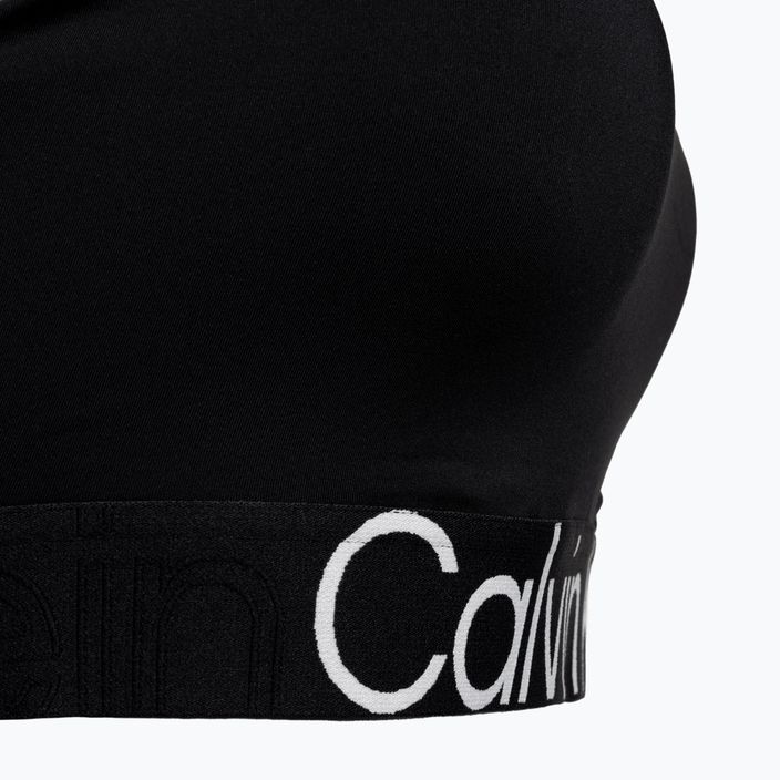 Calvin Klein Medium Support BAE black beauty fitness bra 7