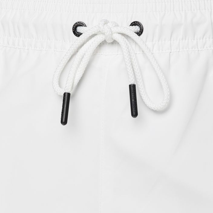 Men's Calvin Klein Medium Drawstring swim shorts white 3