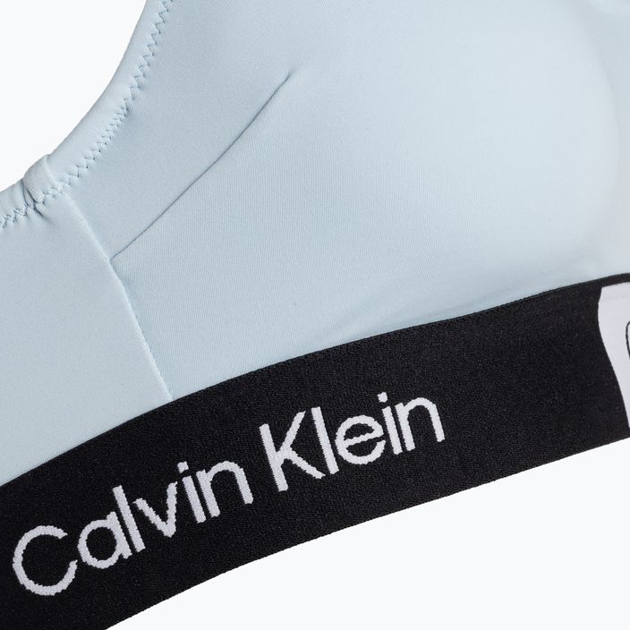 Calvin Klein Bralette-Rp swimsuit top blue 3