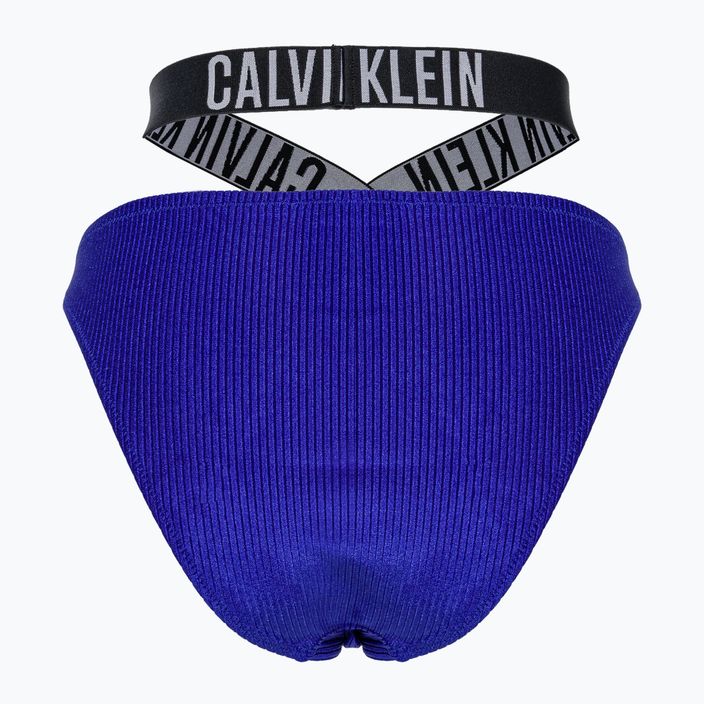 Calvin Klein High Leg Cheeky Bikini bottom midnight lagoon 2