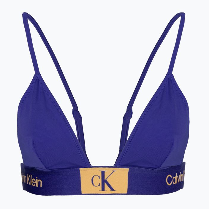 Calvin Klein Fixed Triangle-RP swimsuit top midnight lagoon