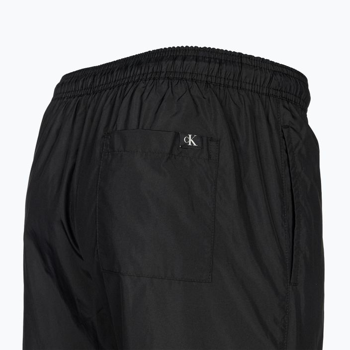 Men's Calvin Klein Medium Drawstring swim shorts black/blue 4