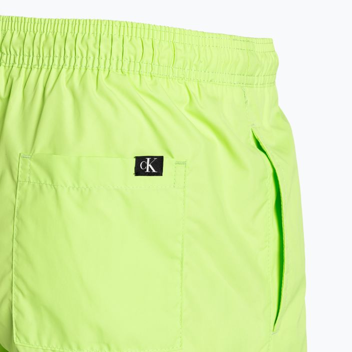 Men's Calvin Klein Short Drawstring swim shorts sharp green 4