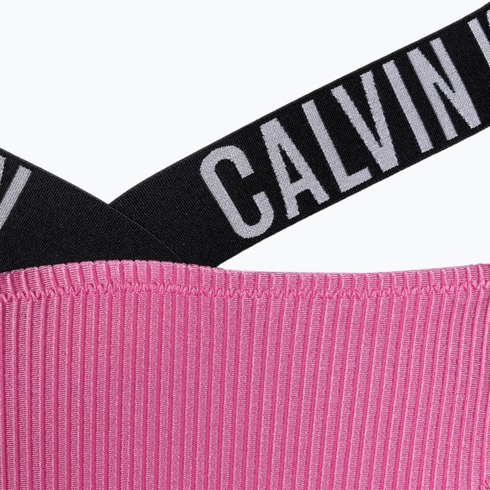 Calvin Klein High Leg Cheeky Bikini bottom bold pink 3