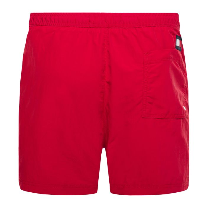 Men's Tommy Hilfiger Sf Medium Drawstring swim shorts red 2
