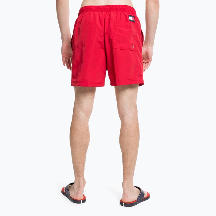 Men's Tommy Hilfiger Sf Medium Drawstring swim shorts red 6