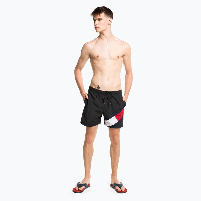 Men's Tommy Hilfiger Sf Medium Drawstring swim shorts black 5