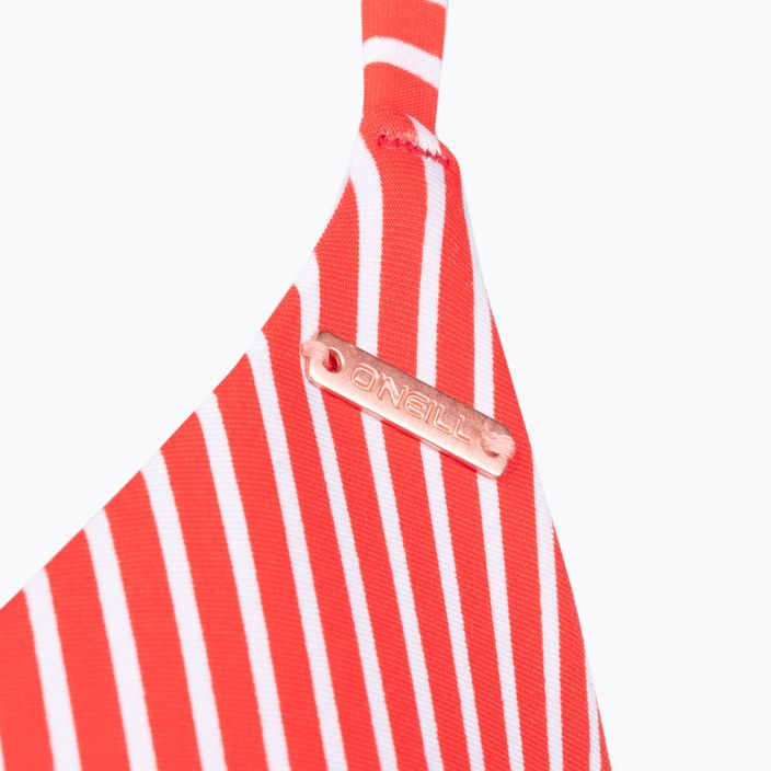 Women's two-piece swimsuit O'Neill Baay Maoi Bikini red simple stripe 3
