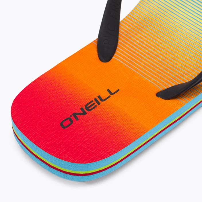 Men's O'Neill Profile Gradient flip flops light blue simple gradient 8
