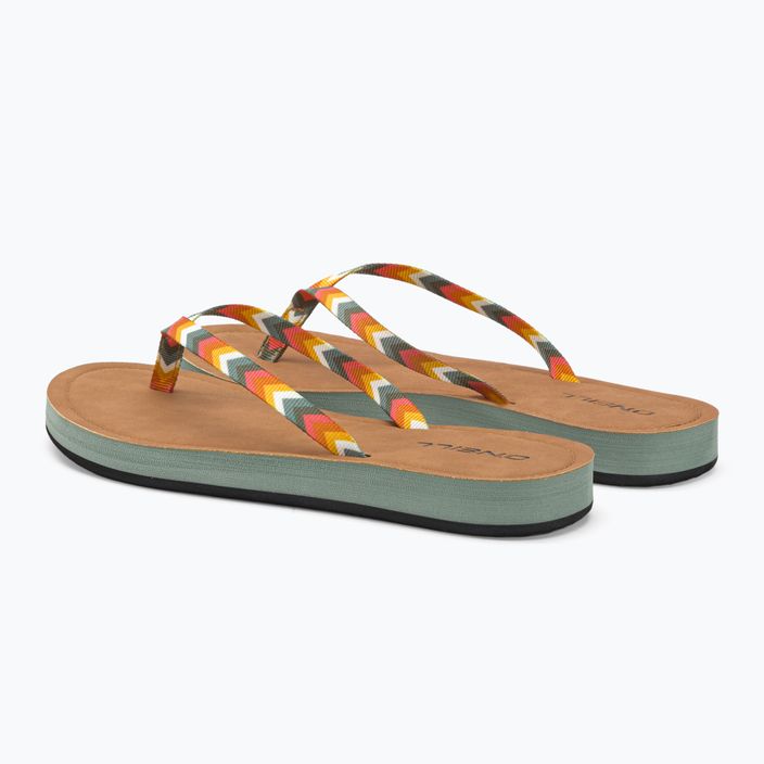 Women's O'Neill Melina toasted coconut flip flops 3