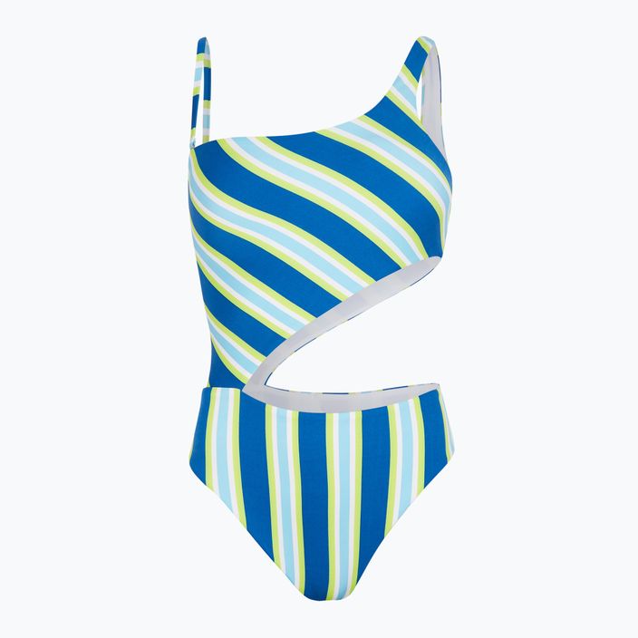 O'Neill women's one-piece swimsuit Poppy blue towel stripe