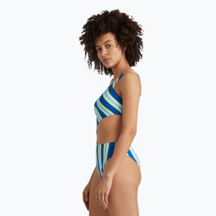 O'Neill women's one-piece swimsuit Poppy blue towel stripe 4
