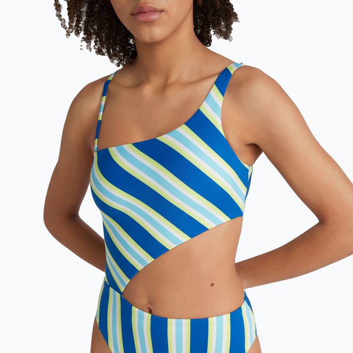 O'Neill women's one-piece swimsuit Poppy blue towel stripe 6