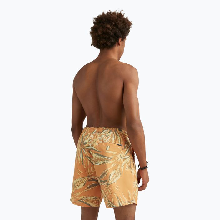 Men's O'Neill Cali Floral 16'' nugget tonal floral swim shorts 4