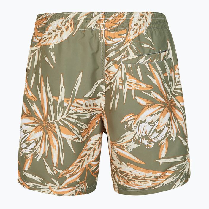 Men's O'Neill Cali Floral 16'' deep lichen tonal floral swim shorts 2
