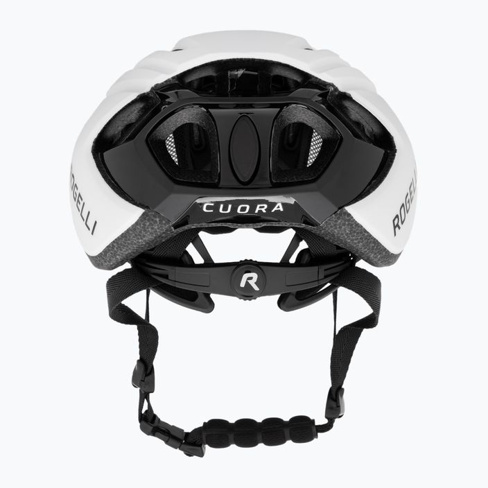 Rogelli Cuora white/black bicycle helmet 3