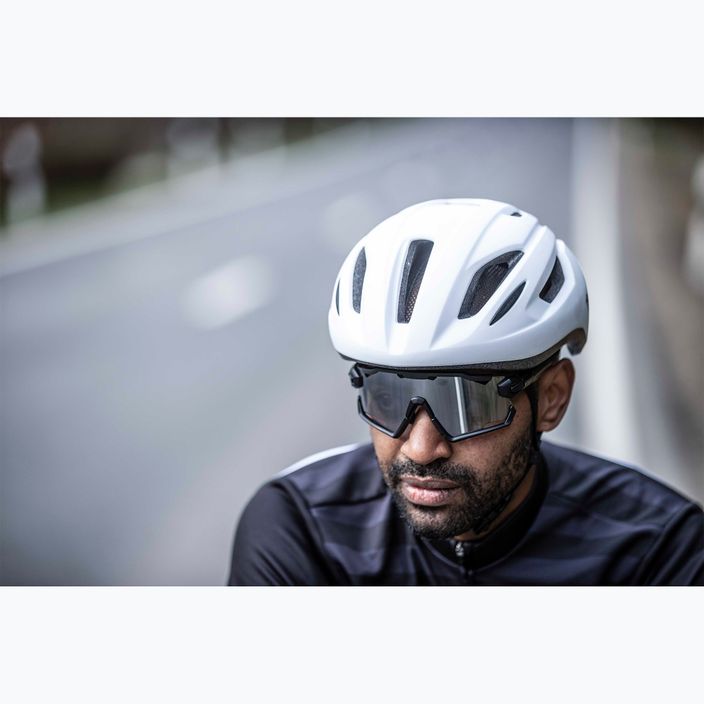 Rogelli Cuora white/black bicycle helmet 11