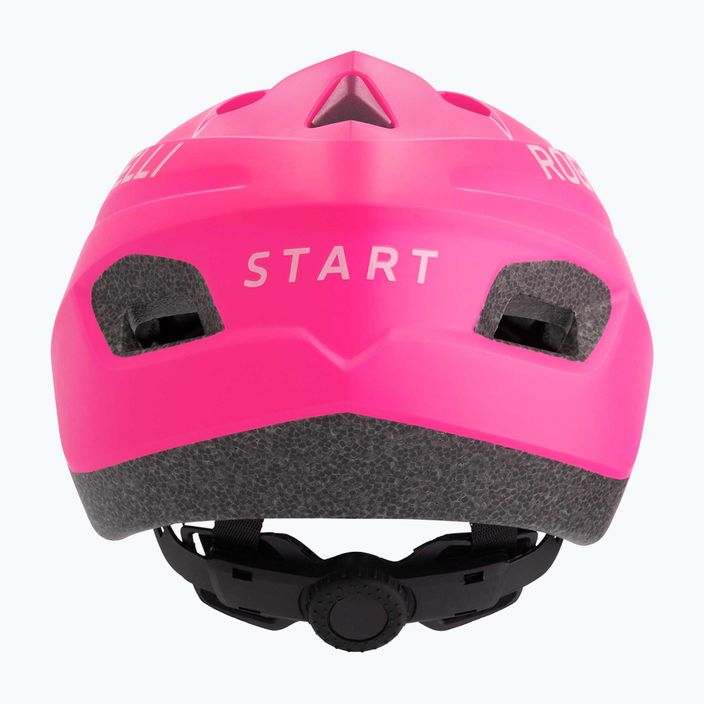 Rogelli Start children's bicycle helmet pink/black 7