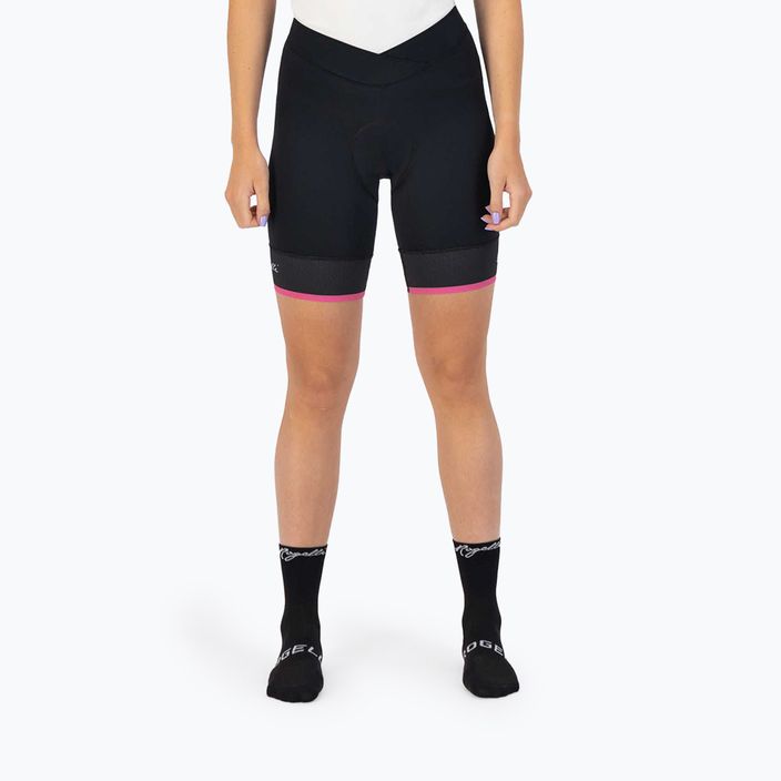 Rogelli Select II women's cycling shorts black/pink