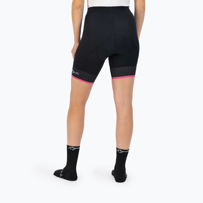 Rogelli Select II women's cycling shorts black/pink 2