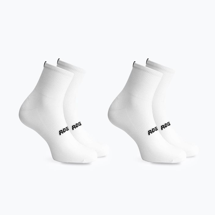Rogelli Essential cycling socks 2 pairs white