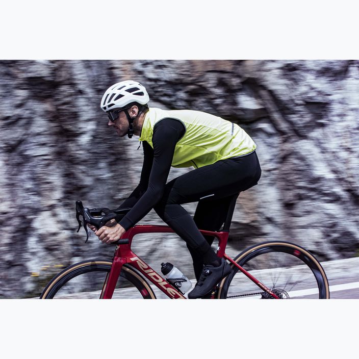 Rogelli Core fluor men's cycling waistcoat 9