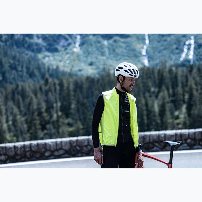 Rogelli Core fluor men's cycling waistcoat 10