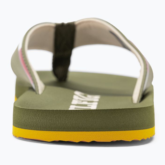 Men's Tommy Hilfiger Comfort Beach Sandal military green flip flops 6