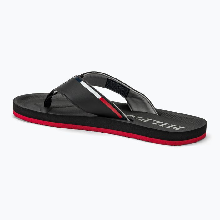 Men's Tommy Hilfiger Comfort Beach Sandal black flip flops 3